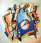 Alfred Gockel SECRETS painting